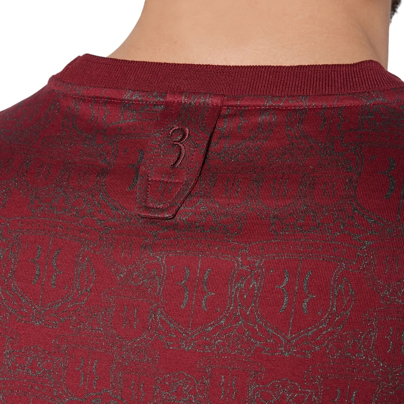 BILLIONAIRE T-Shirt T-Shirt Crest bordeaux(Image 4)