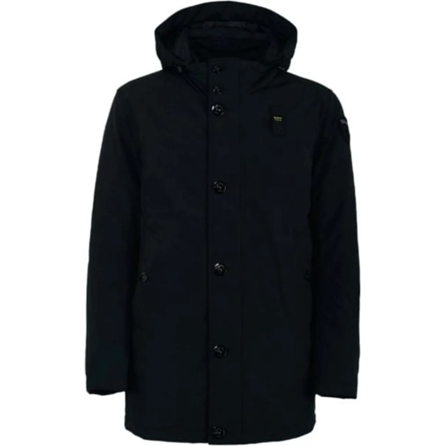 Blauer Daunenjacken Coats Black schwarz