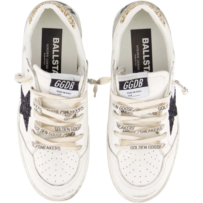 Golden Goose Lage-top sneaker Ballstar Sneakers - Leather - White White(Image 5)