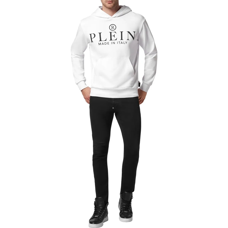 Philipp Plein Top Hoodie weiss(Image 4)