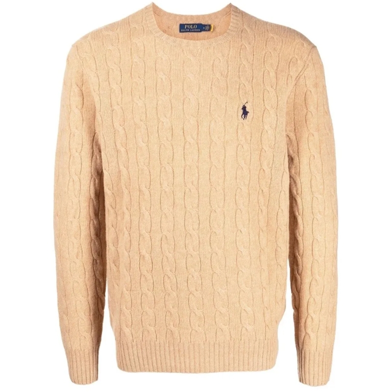 Ralph Lauren Pull Long Sleeve Sweater Brown braun