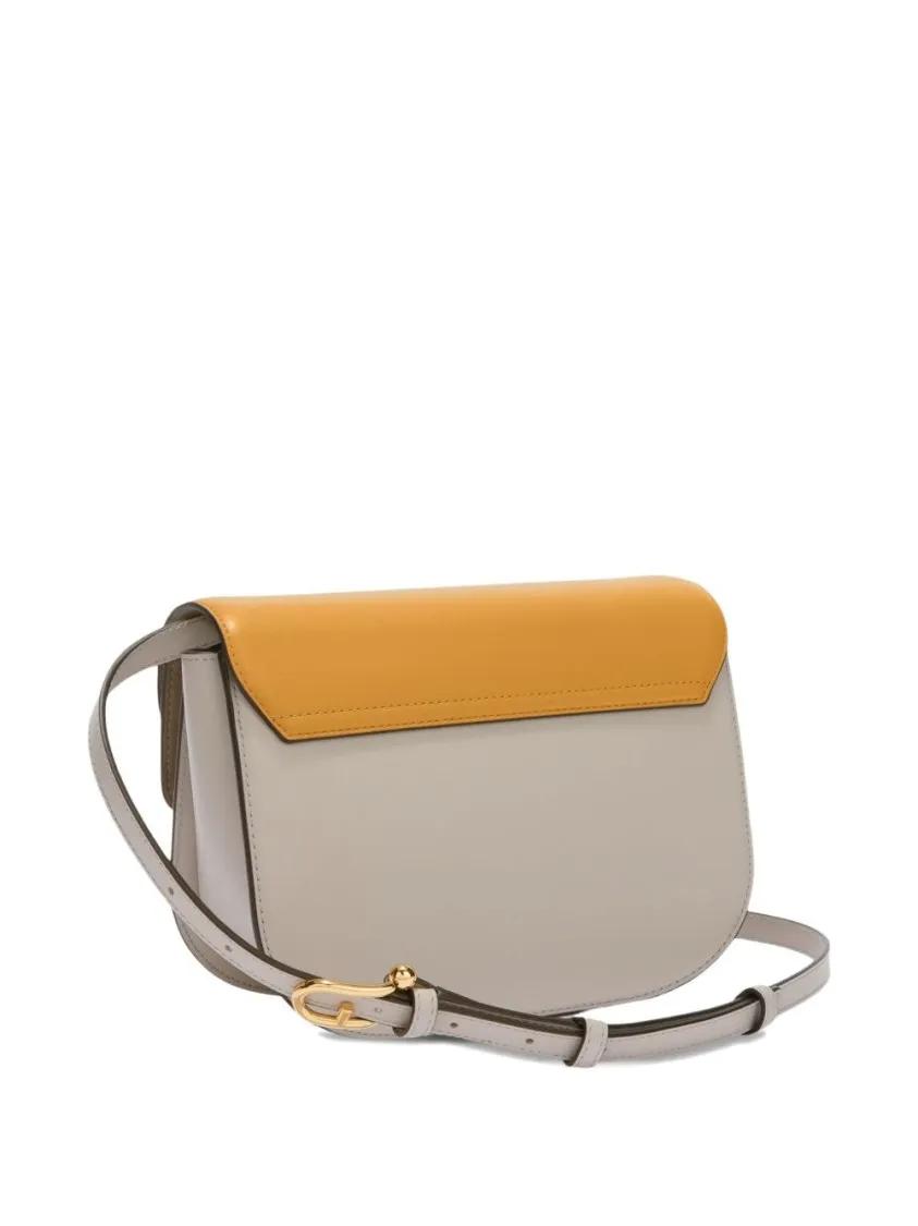 Furla Hobo bags Half-Moon Shoulder Bag With Gold-Tone Clasp in meerkleurig
