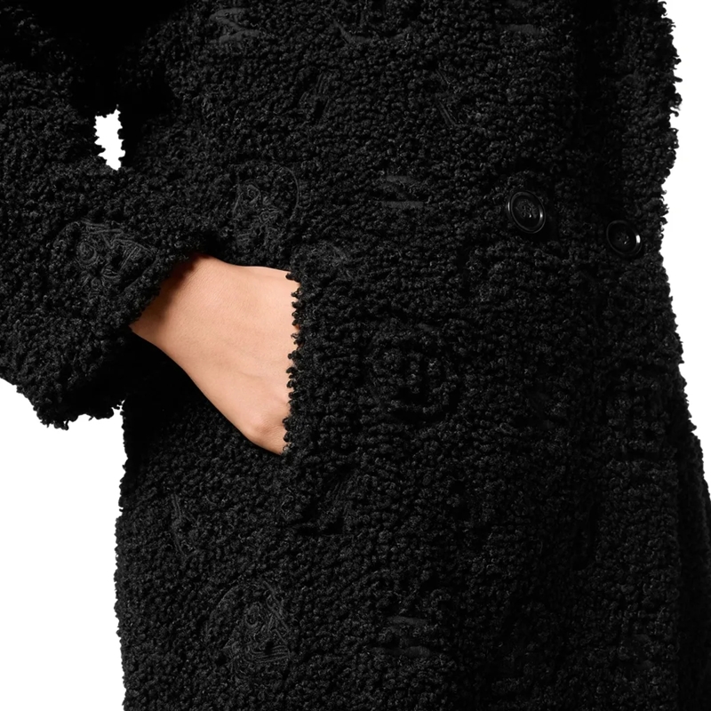 Philipp Plein Wintermantel Mantel Monogram schwarz(Image 2)