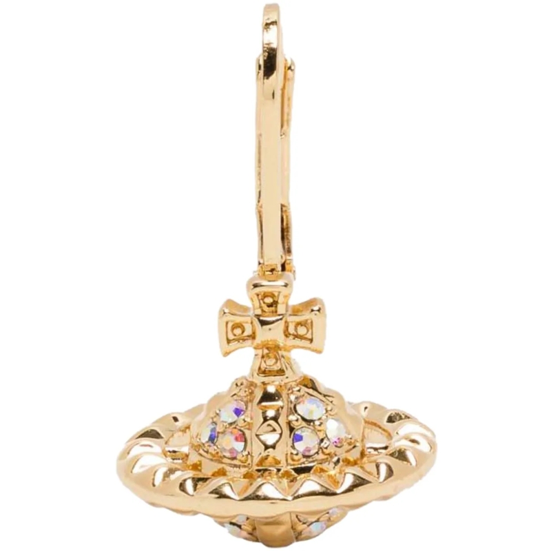 Vivienne Westwood Créoles Bijoux Goldcrystal gold