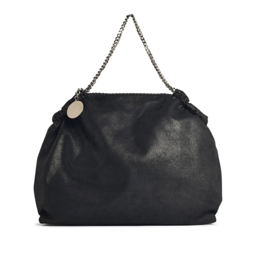 Stella McCartney Schultertasche 'Falabella 3 Cat' Alter Mat Black Bag Black