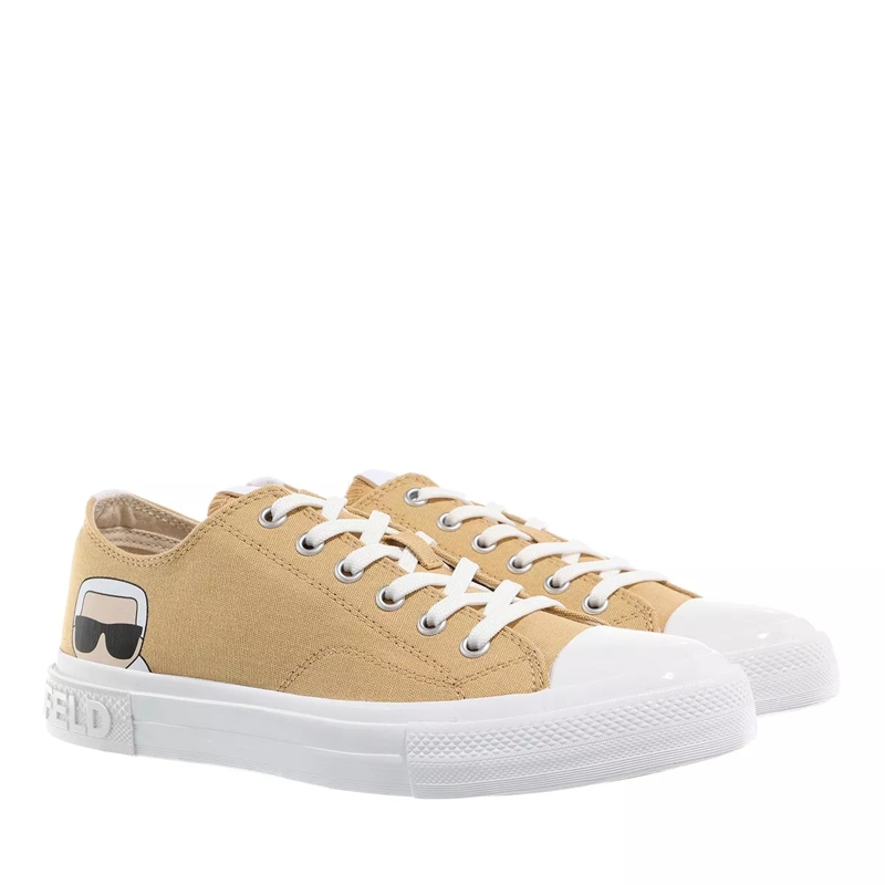 Karl Lagerfeld Low-Top-Sneaker KAMPUS III Karl Ikonic Lo Lace Clay Canvas