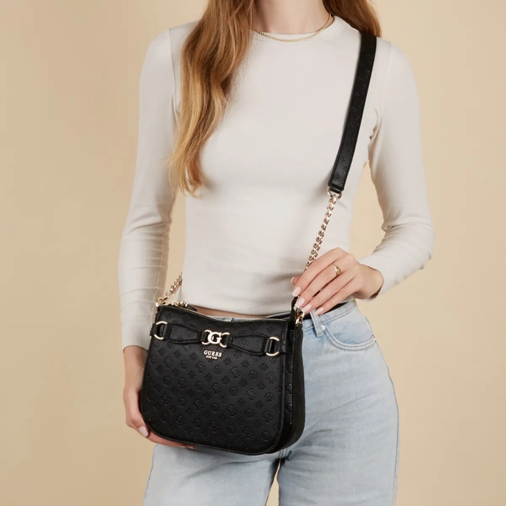 Guess GUESS Schwarz Umhangetasche HWPG93 36040 BLO Schwarz Crossbody Bag