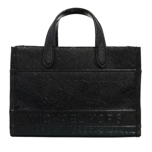 MICHAEL Michael Kors Tote Sm Ew Msgr Black