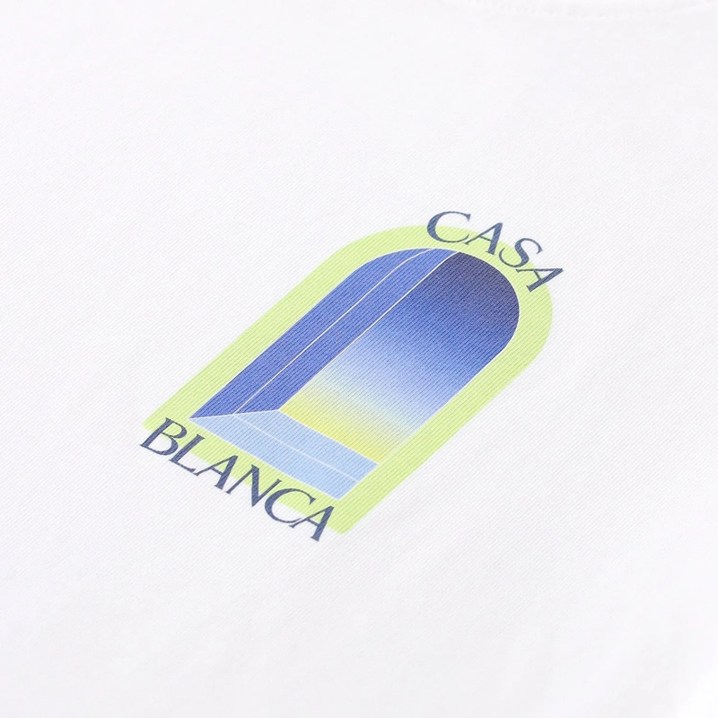 Casablanca T-Shirt T-Shirt mit Print weiß(Image 4)