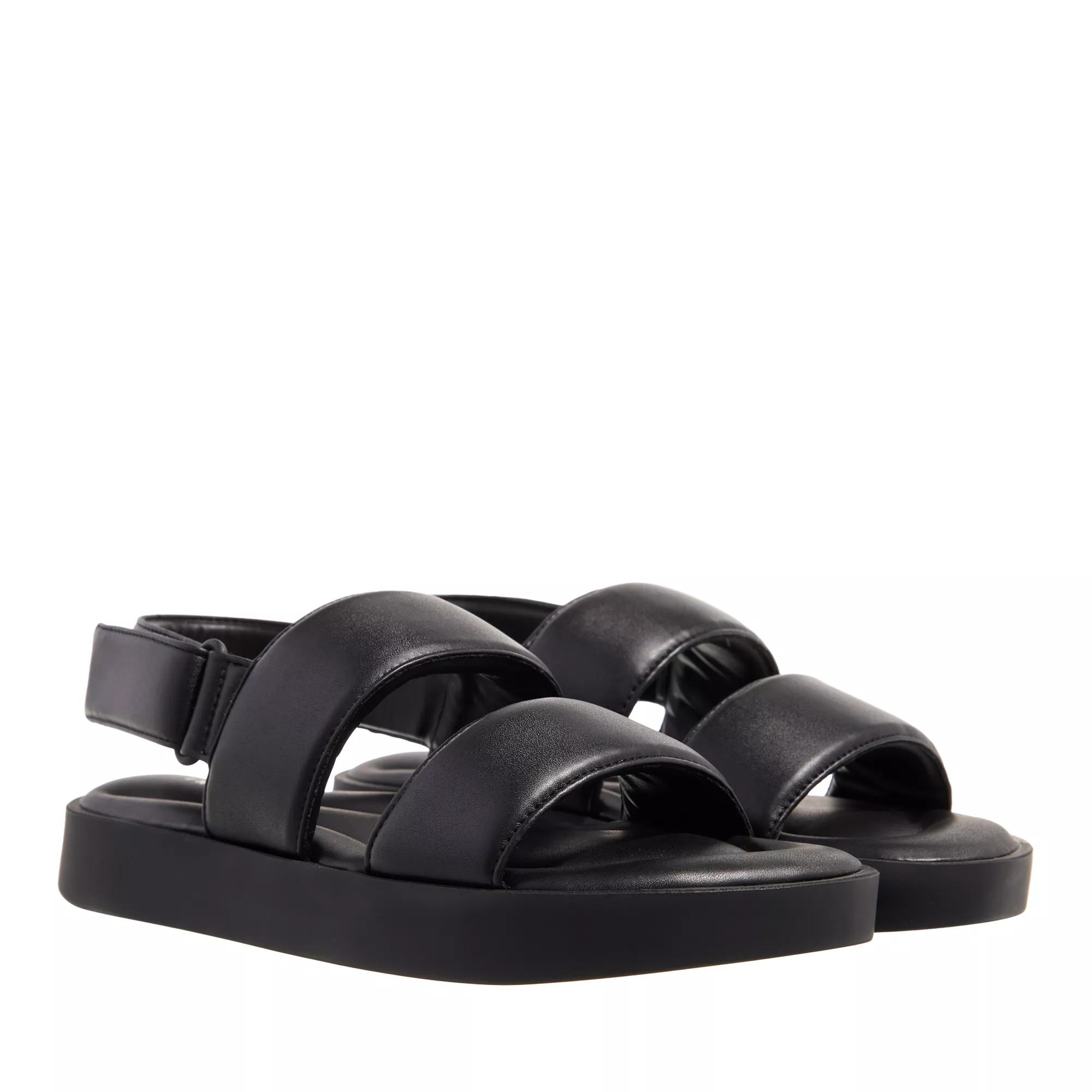 INUIKII Sandalen & Sandaletten - Padded Velcro - Gr. 36 (EU) - in Schwarz - für Damen