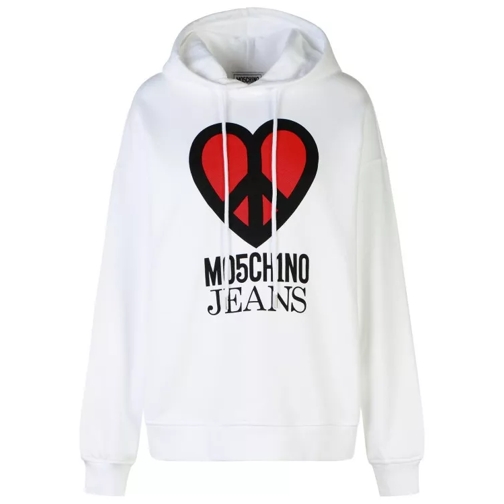 Moschino  White Cotton Sweatshirt White