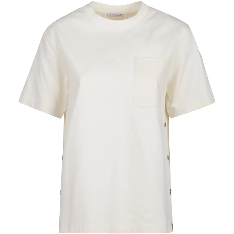 Moncler T-shirt T-shirt White weiß