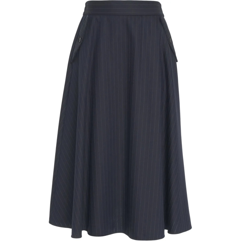 Golden Goose Jupe midi Circle skirt blau