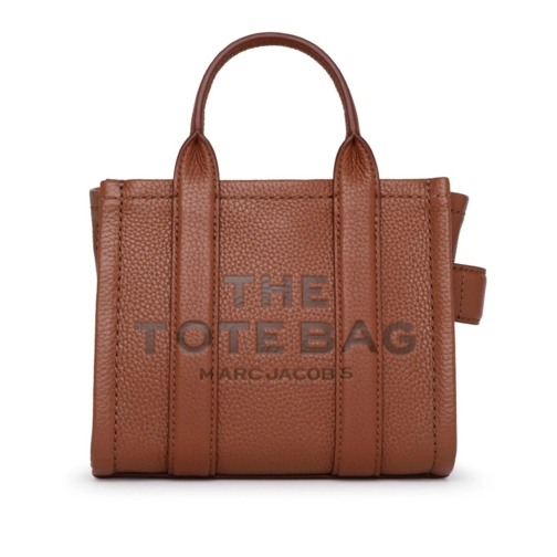 Marc Jacobs Tote Structured Mini Tote With Versatile Design Brown