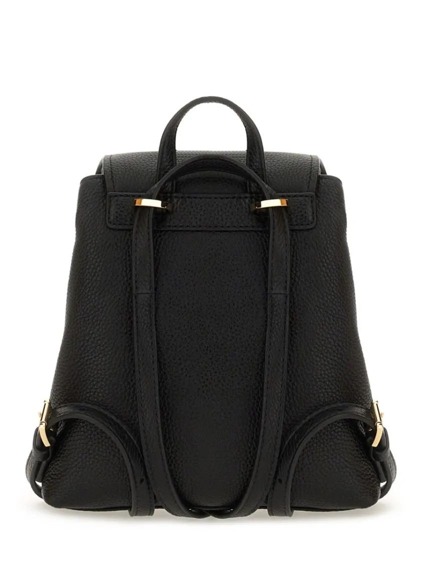 Michael Kors Rugzakken Structured Cow Leather Backpack in zwart