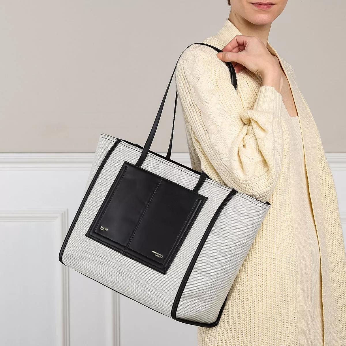 Light grey winged 2025 chain handle tote bag