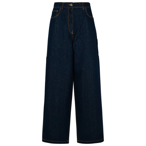 Etro Blue Cotton Blend Jeans Blue Jeans