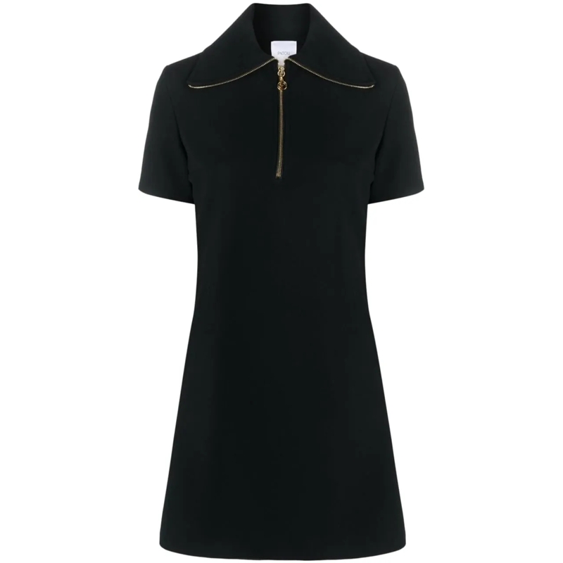Patou Robe midi Dresses Black schwarz