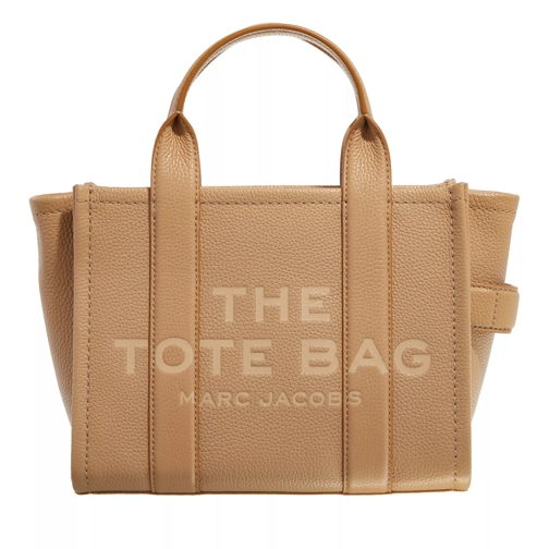 Marc Jacobs Leather Tote Bag Camel Rymlig shoppingväska