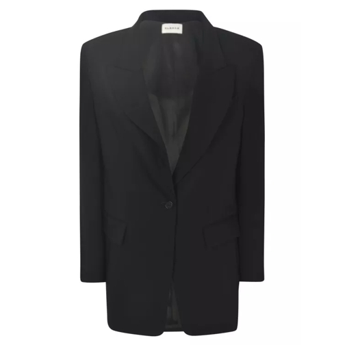 P.A.R.O.S.H. Single Breasted Blazer Black 