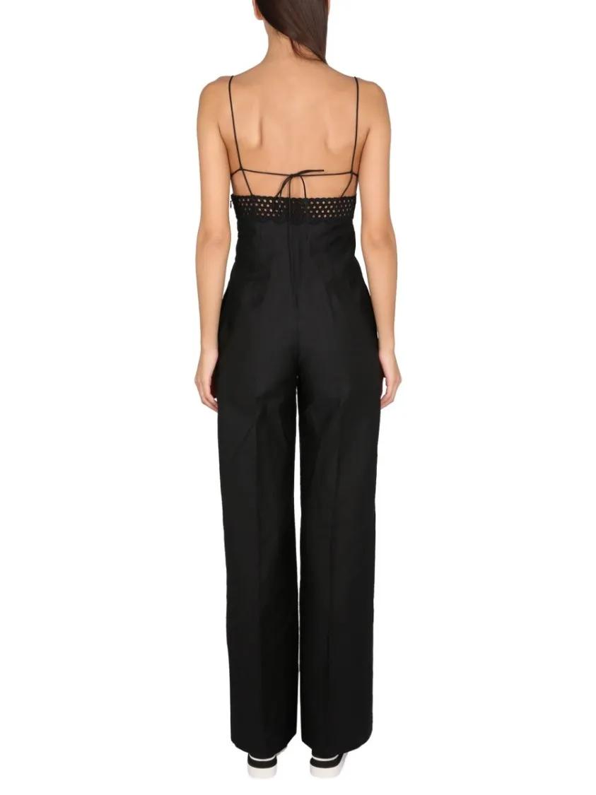 【関税&送料込】Stella Mccartney Sangallo Bustier Jumpsuit Stella McCartney Sangallo Bustier Jumpsuit Black | Jumpsuits