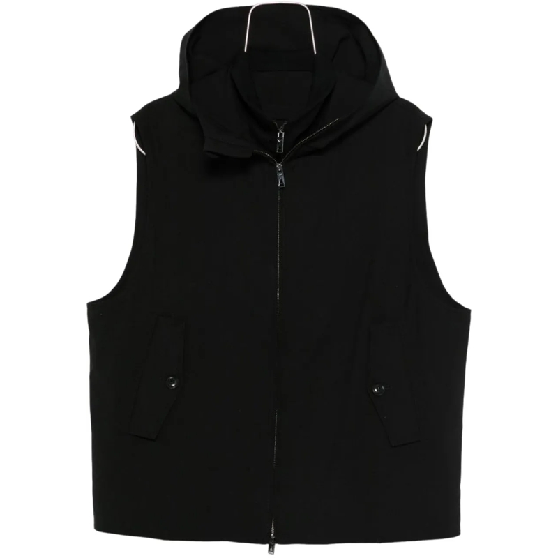 Emporio Armani Weste Jackets Black schwarz