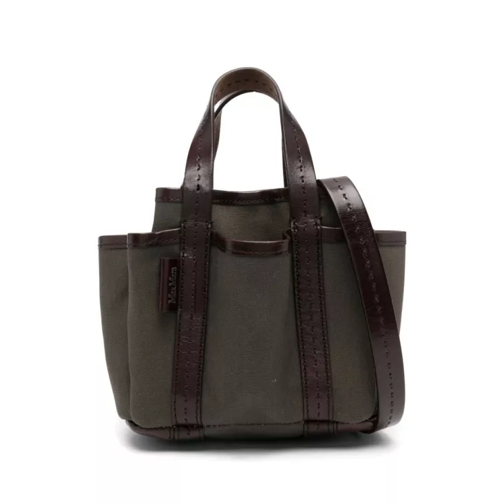 Max Mara Green Hnadbag Black Borsetta a tracolla