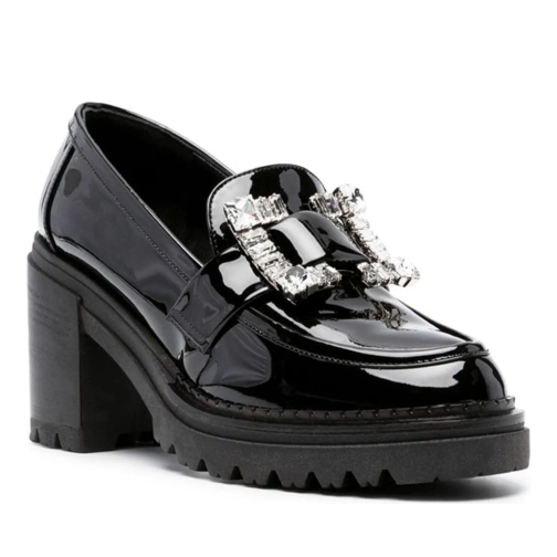 sergio rossi Mary Jane Flat shoes Black schwarz