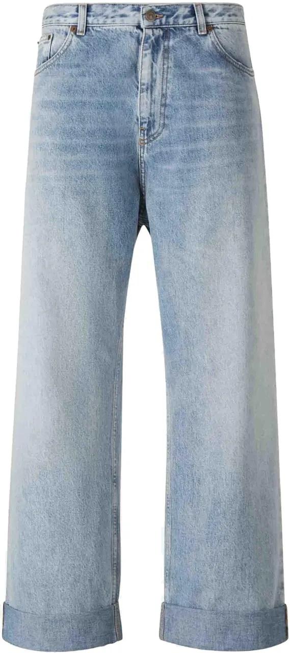 Thumbnail - Valentino Garavani - Straight Denim Jeans - Größe 30 - bunt