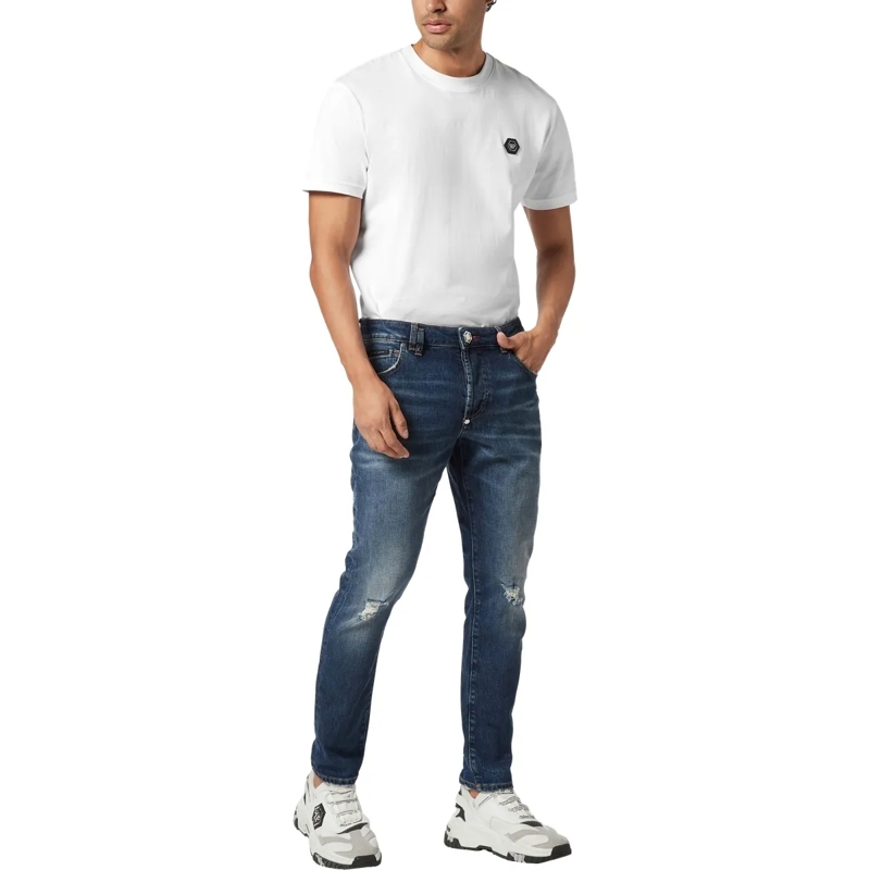 Philipp Plein Skinny-Leg-Jeans Skinny Essential jeansblau(Image 4)