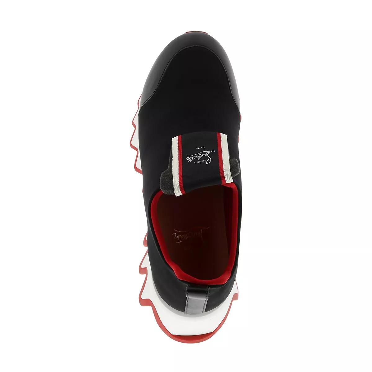 Christian Louboutin Sneakers Tiketa Sneakers Leather Neoprene in zwart