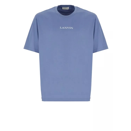 Lanvin Logoed T-Shirt Blue 