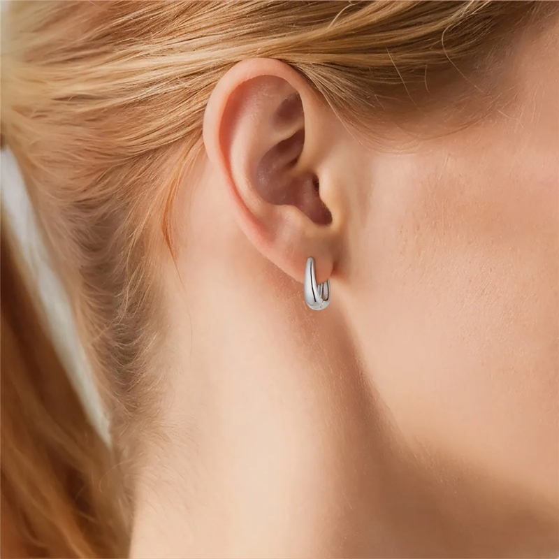 Glanzstücke München Ohrhänger Sterling Silber Creolen silber(Image 2)