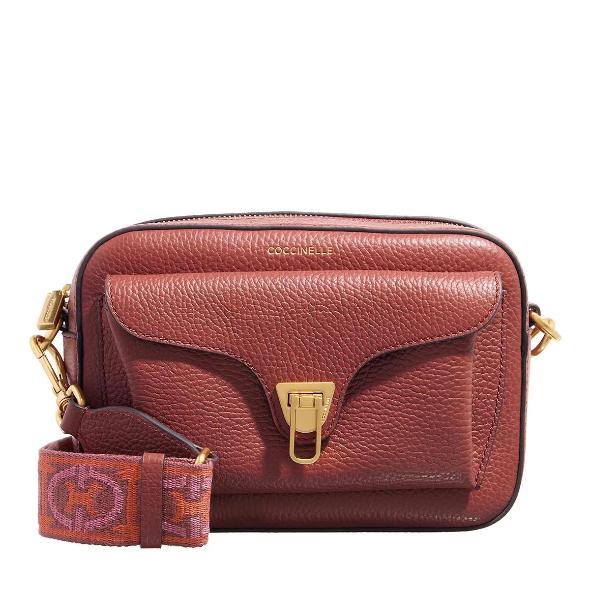 Coccinelle Crossbody Bags - Coccinelle Beat Soft Ribb - Gr. unisize - in Braun - für Damen