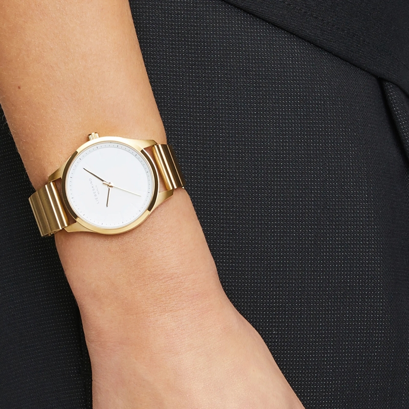 Liebeskind Berlin Quarzuhr Edelstahl The Round Staple gold(Image 2)