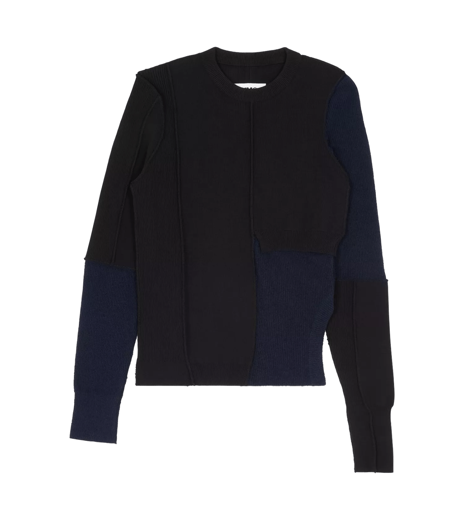 MM6 Maison Margiela - Pullover mit Deconstructed-Look - Größe S - multi