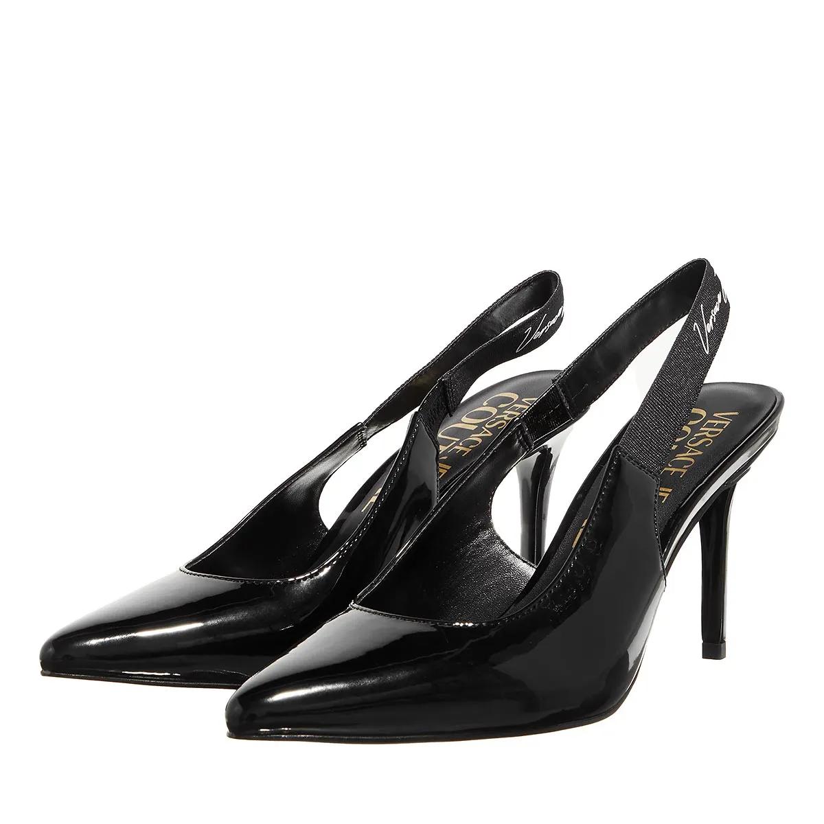 Versace Jeans Couture Pumps & High Heels - Fondo Scarlett - Gr. 38 (EU) - in Schwarz - für Damen - aus Synthetisches Material & Lack & Synthetisches 