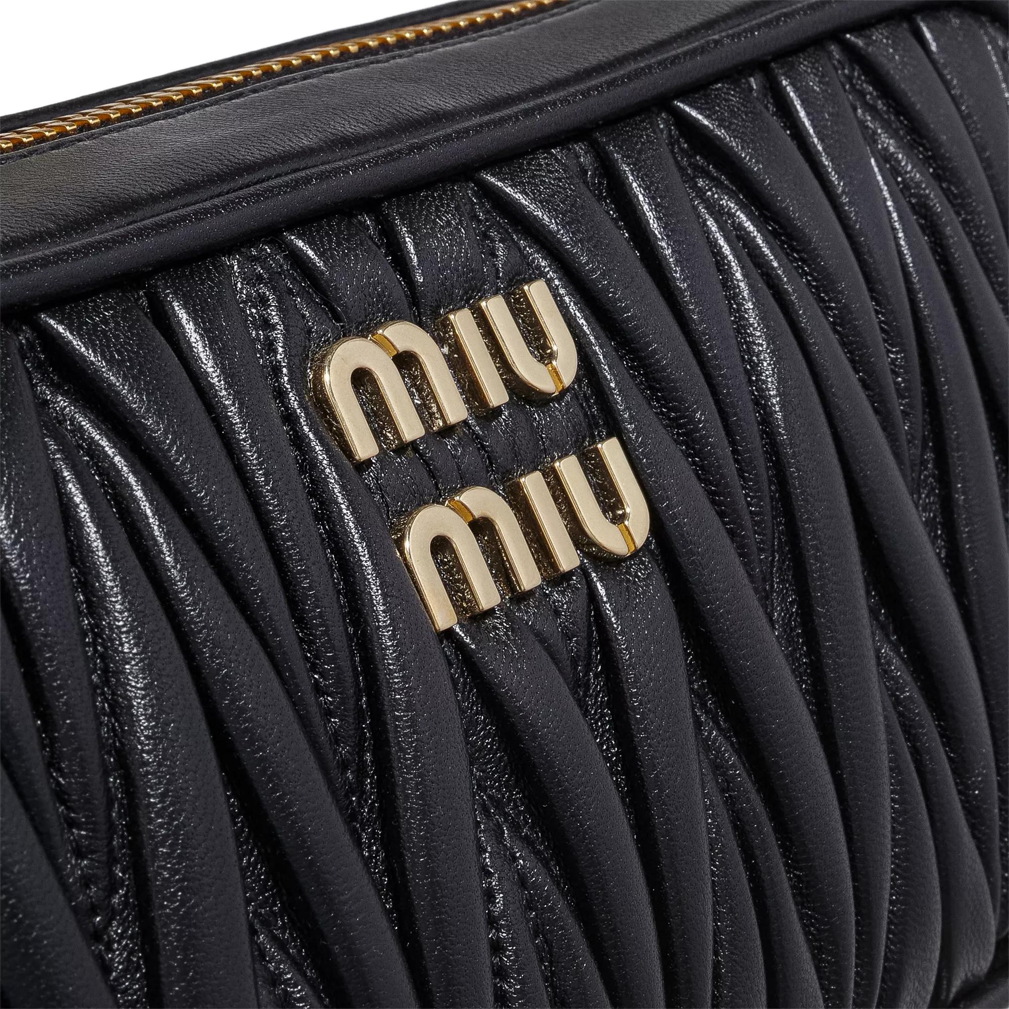 Miu Crossbody bags Crossbody Bag in zwart