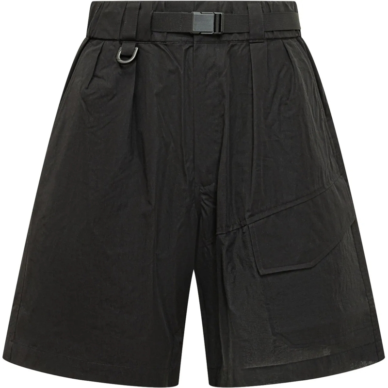Y-3 Shorts Shorts Ut con Vita Elastica schwarz
