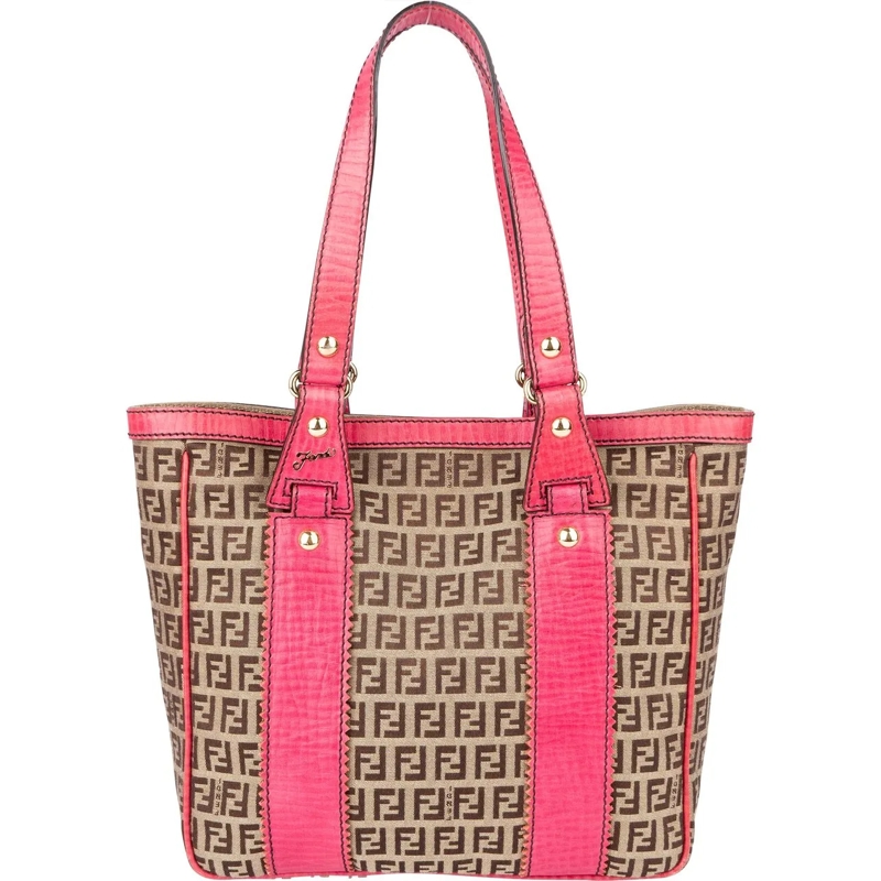 Fendi Schultertasche Fendi FF Monogram Calamita Handbag mehrfarbig