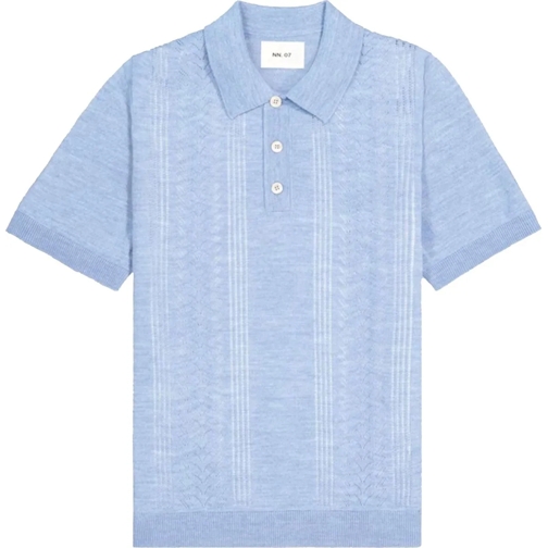 NN. 07 Polo No Nationality Thor Ss Polos Blauw Thor Ss 6539 blau (Image 2)