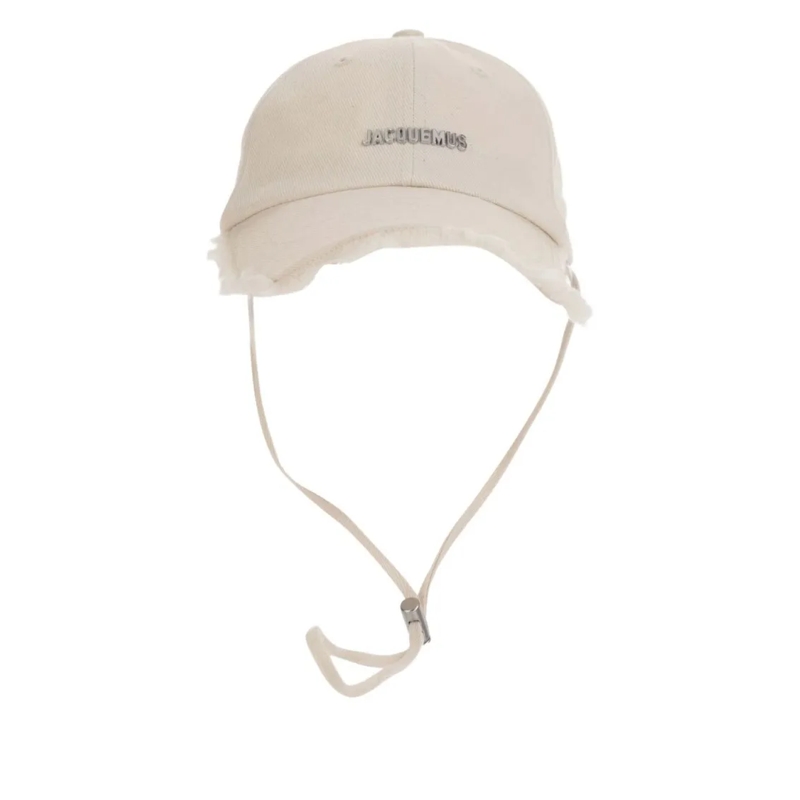 Jacquemus Hut Beige Cotton Cap Neutrals