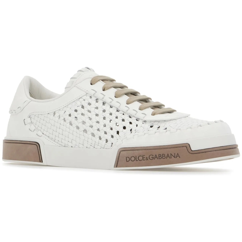 Dolce&Gabbana Low-Top-Sneaker Dolce&gabbana White leather sneakers weiß(Image 2)