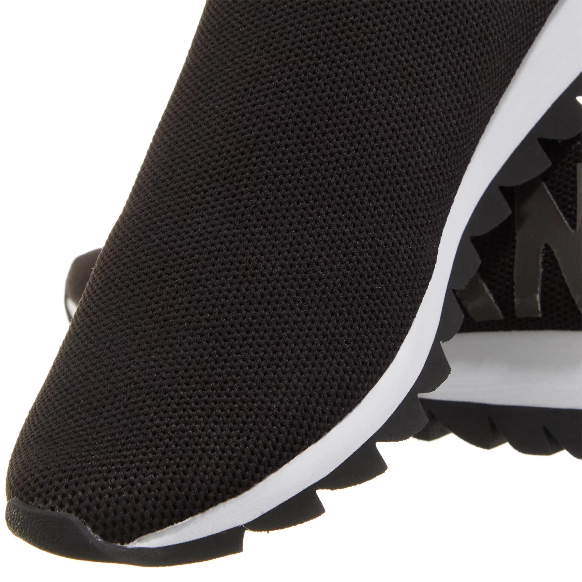 dkny sneakers, azer slip on  runner sneaker en noir - pour dames