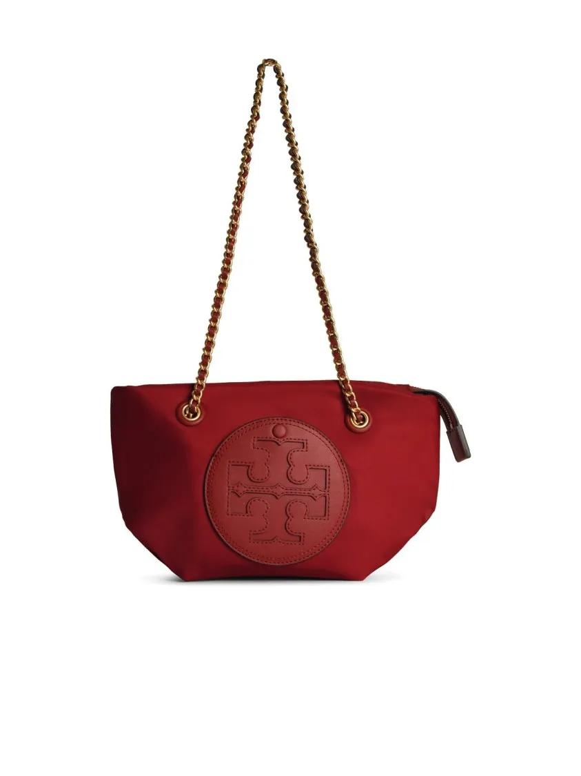 Tory Burch Totes - Small %27Ella%27 Red Nylon Bag - Gr. unisize - in Rot - für Damen