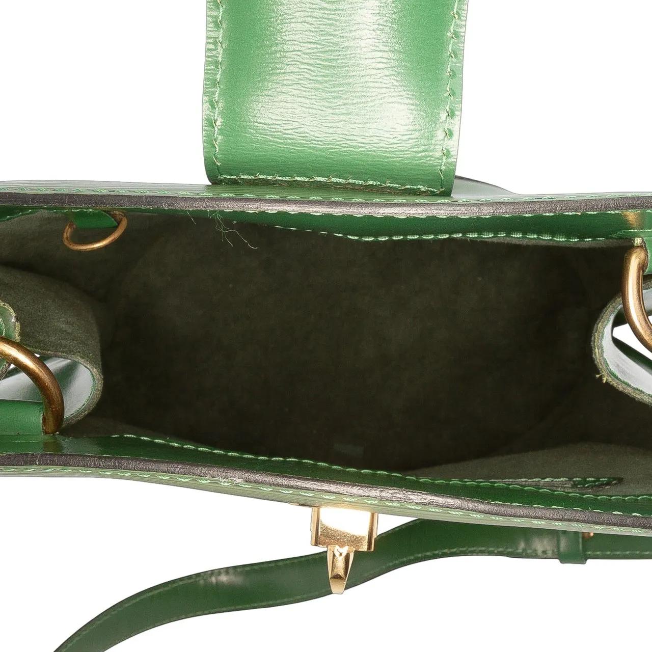 Thumbnail - Louis Vuitton Hobo Bags - Epi Cluny - Gr. unisize - in Grün - für Damen