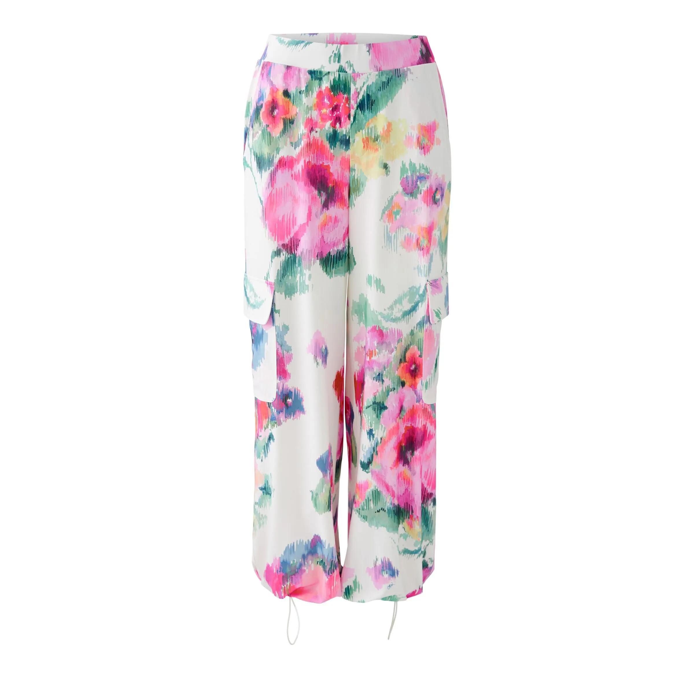 Thumbnail - Oui - Cargohose - Größe 38 DAMEN - pink