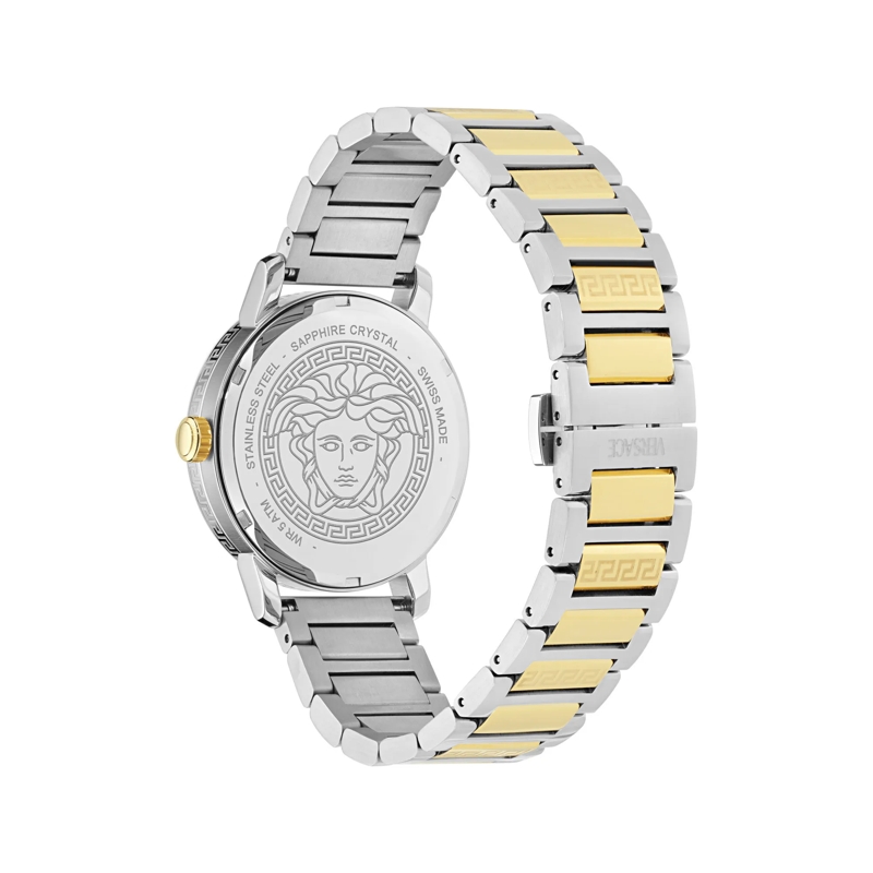 Versace Quarzuhr Quarz Analog Uhr V-Helix (Wc-9G) silber(Image 2)