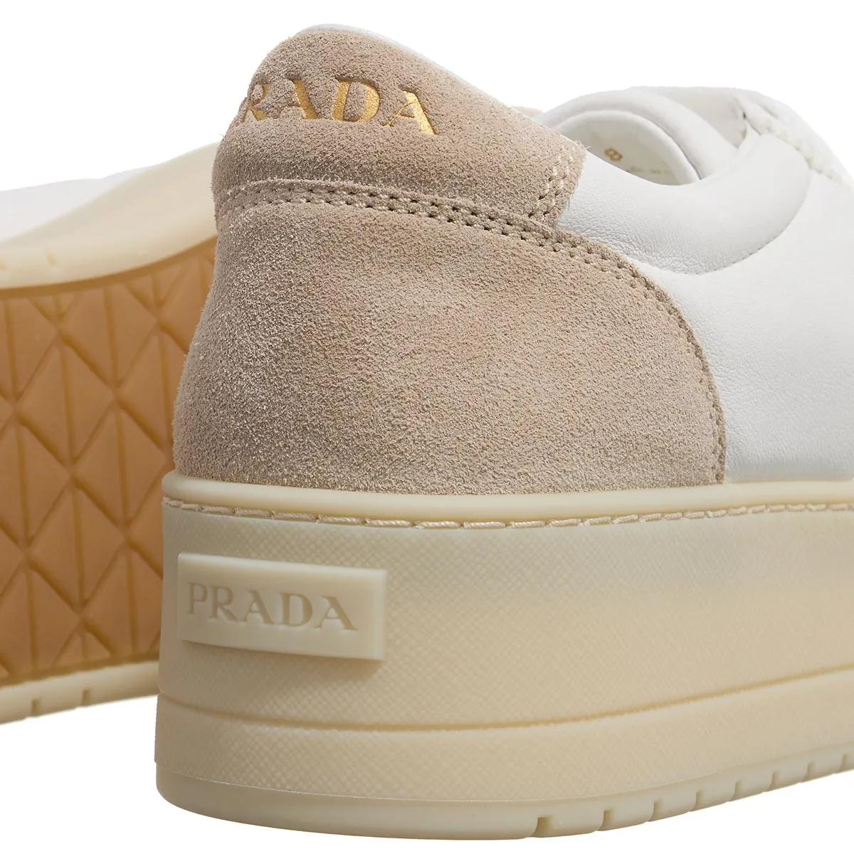Thumbnail - Prada Low-Top Sneaker - Downtown Bold - Gr. 41 (EU) - in Beige - für Damen