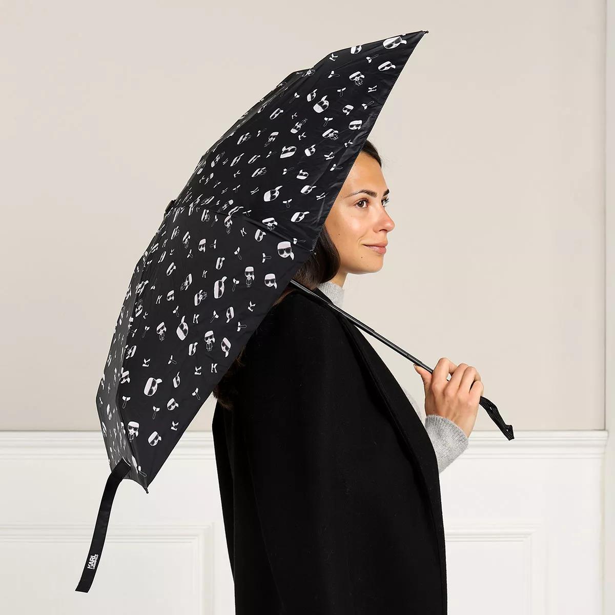 Karl Lagerfeld Ikonik Umbrella Black